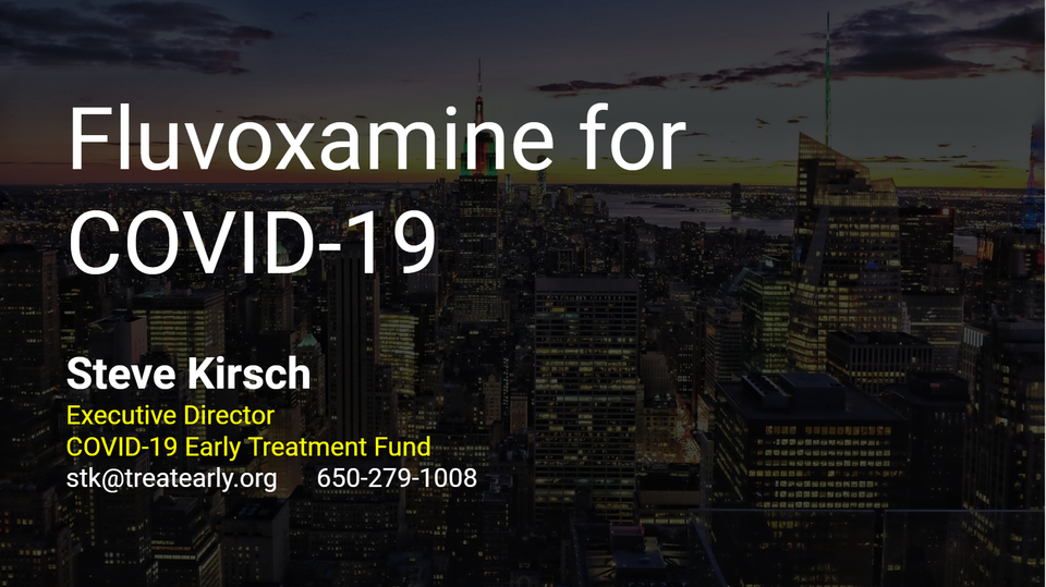 Fluvoxamine: The evidence